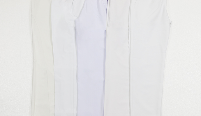 白衣のお悩み解決】レディスパンツ(ホワイト系)人気5商品を比べてみました THS-白衣NETブログ