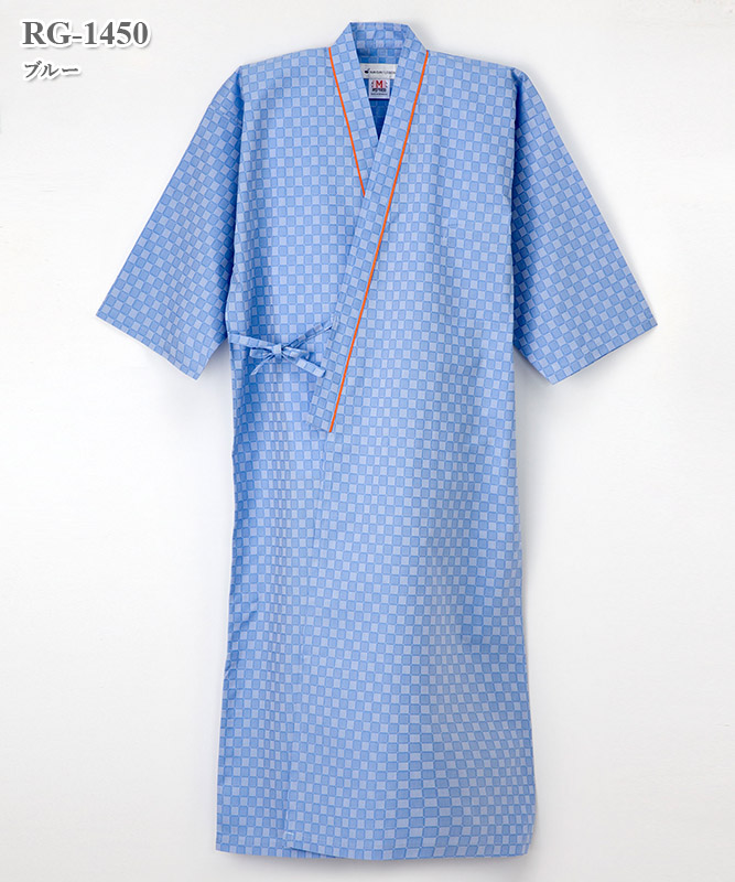 男女兼用患者衣（ゆかた型）[ナガイレーベン製品]　RG-1450
