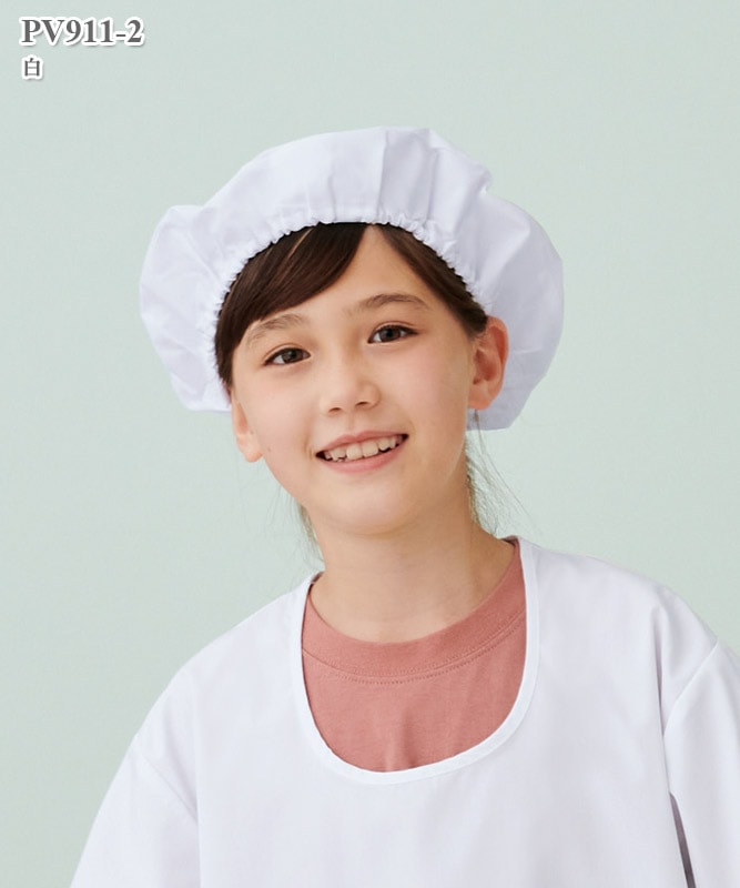給食帽(2枚入り)[住商モンブラン製品]　PV911